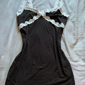 SHIEN laced bodycon dress